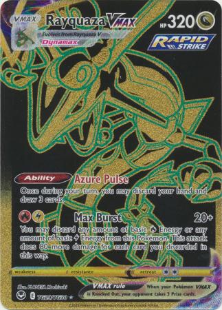 rayquaza vmax pokemon card price Rayquaza VMAX 101/159 SWSH: Crown Zenith Holo for sale online